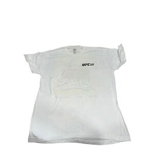 UFC‎ 316 Newark New Jersey Mens White Cotton T Shirt XL